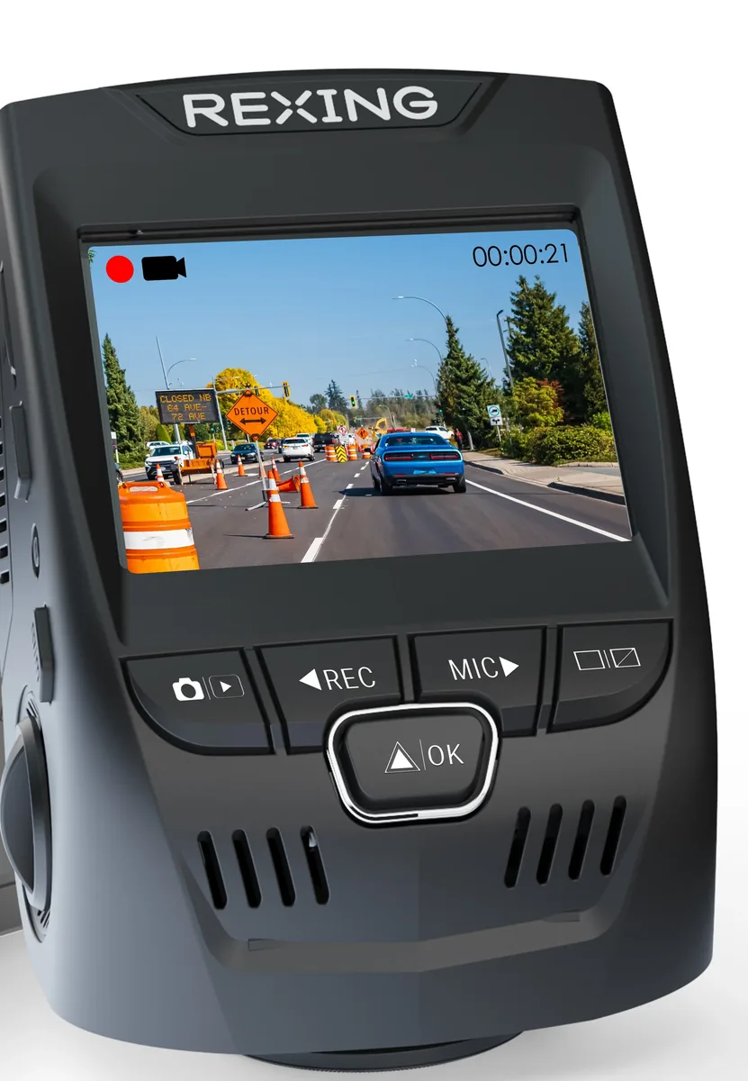 Rexing V1-4K — 1-channel 2160p dash cam