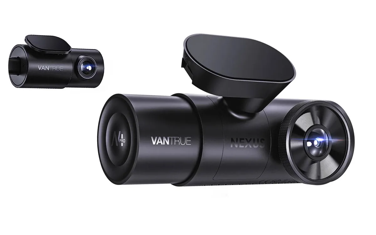 Vantrue Nexus 4 Pro — 3-channel 2160p dash cam